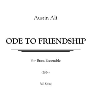 Ode to Friendship (2024)