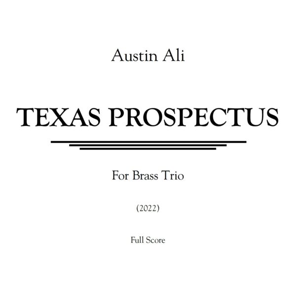 Texas Prospectus (2022)